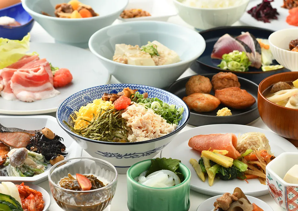 1日目8:00 朝食
