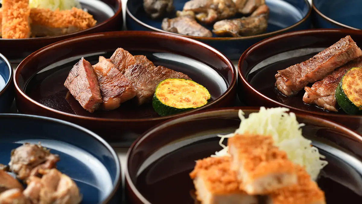 夕食