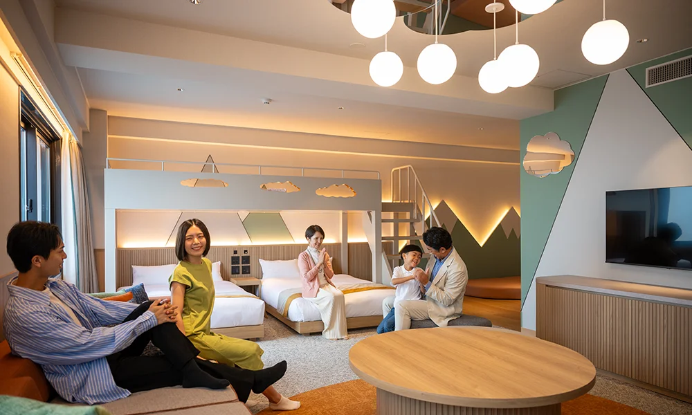 上質と遊び心が織りなす、心満ちるくつろぎの空間